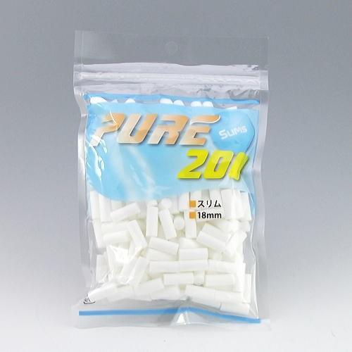 PURE】 ピュア スリム フィルター 手巻きタバコ用 200個入 直径6mm 長