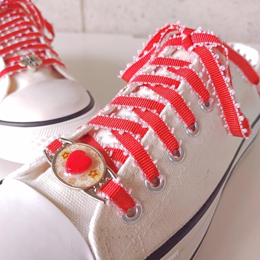 【スカーレットハート】【シューレースチャーム】靴紐 靴ひも くつひも チャーム ピアス アクセサリー パーツ 飾り かわいい おしゃれ スニーカー :  c24 : My Shoelaces - 通販 - Yahoo!ショッピング