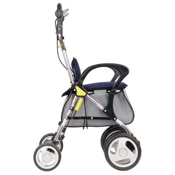 シルバーカー/手押し車 〔スタンダードタイプ〕 押し手の高さ：最大105cm 手元ブレーキ 幸和製作所 〔介護用品 福祉用品〕〔代引不可〕 シルバーカー/手押し車 押し手の高さ：最大105cm 手元ブレーキ 幸和製作所 〔介護用品