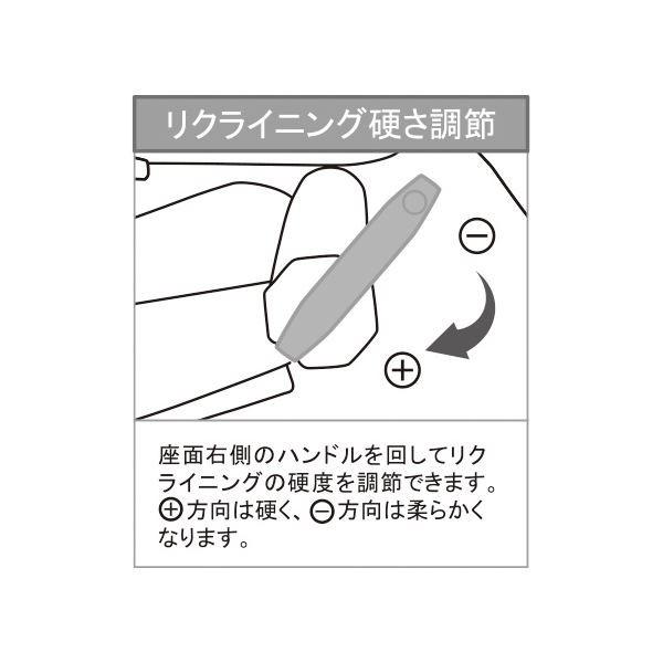 オフィスチェア アームレスト付き ランバーサポート付き ロータイプ ブルー〔代引不可〕|myshop|02