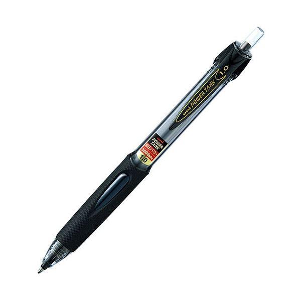 スタンダード 油性加圧ボールペンパワータンク 三菱鉛筆 (まとめ) 1.0mm 〔×50セット〕 1本 SN200PT10.24 黒 万年筆 日本最大の