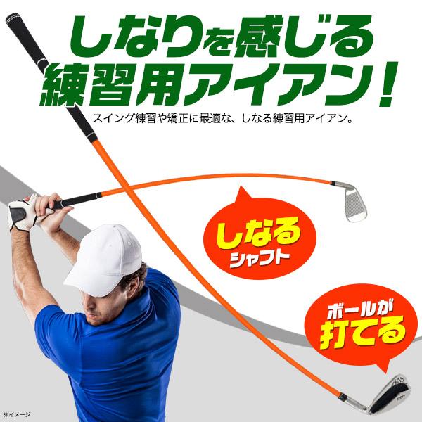 練習用アイアン しなりを感じてスイング改善 しなるシャフト 7番 練習用アイアン しなりを感じてスイング改善 しなるシャフト 7番