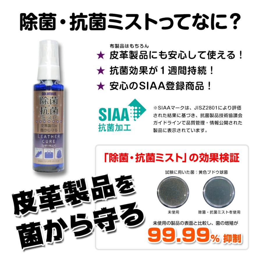 COLUMBUS（コロンブス） 除菌・抗菌ミスト 100ml LC レザーキュア 皮革