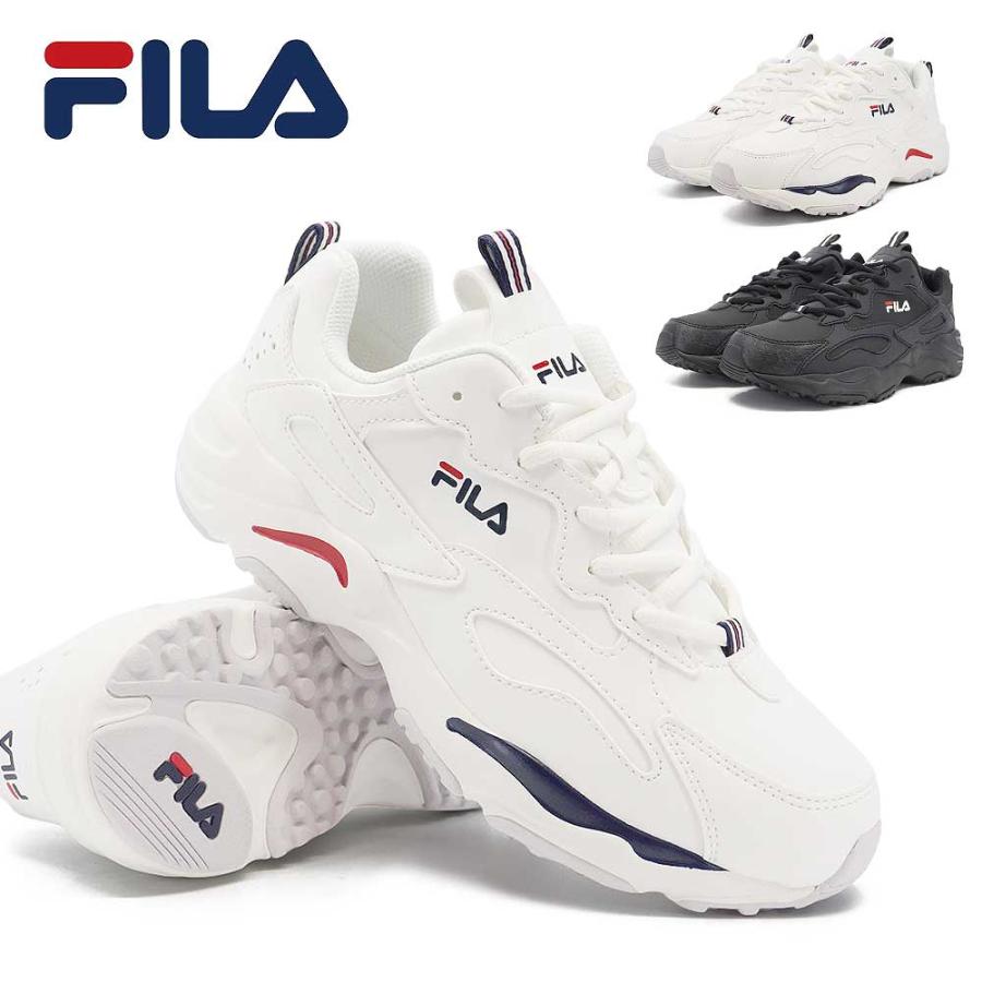 FILA フィラ RAY TRACER WP レイトレーサー メンズ レディース 防水スニーカー FM0101016 厚底 ボリュームソール カジュアル ローカット 26春夏新作