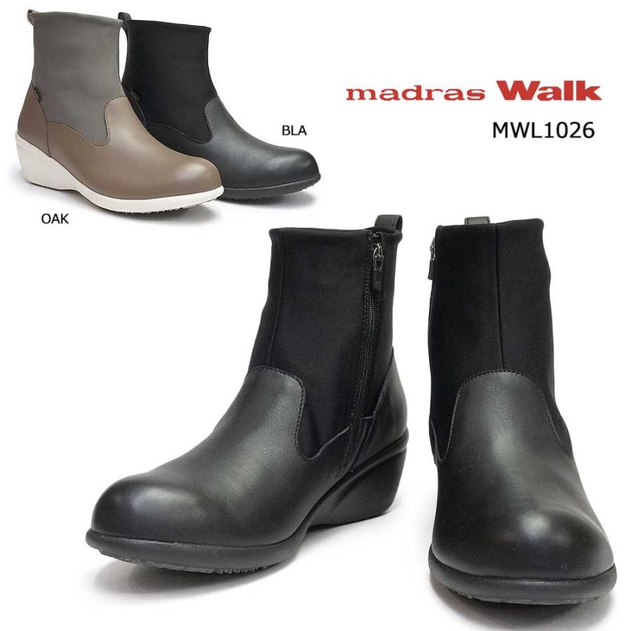 madras Walk（マドラス ウォーク） レディース ショートブーツ 防水