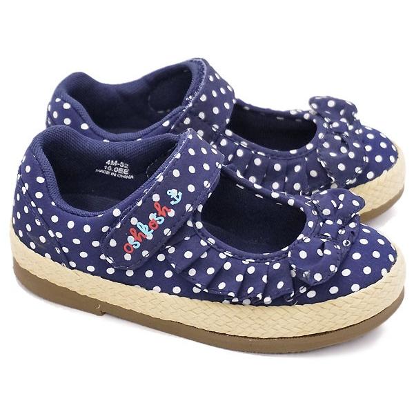 オシュコシュ OSK C364 子供スニーカー メリージェーンタイプ マジック式 軽量 カップインソール リボン フリル | OSHKOSH | 09