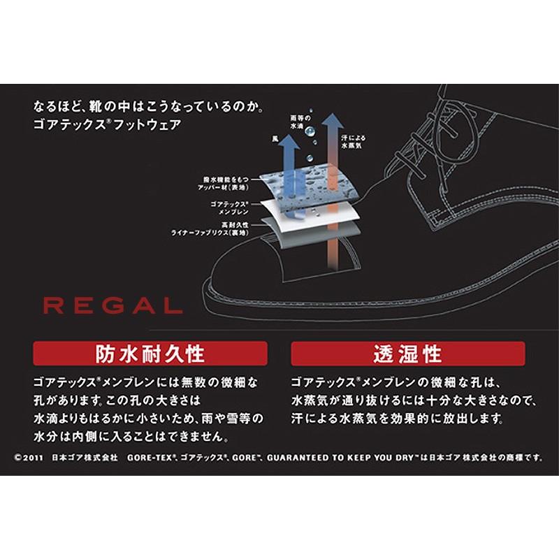 REGAL（リーガル） 防水 防滑 ストラップブーツ 42NR 本革 メンズ EEE