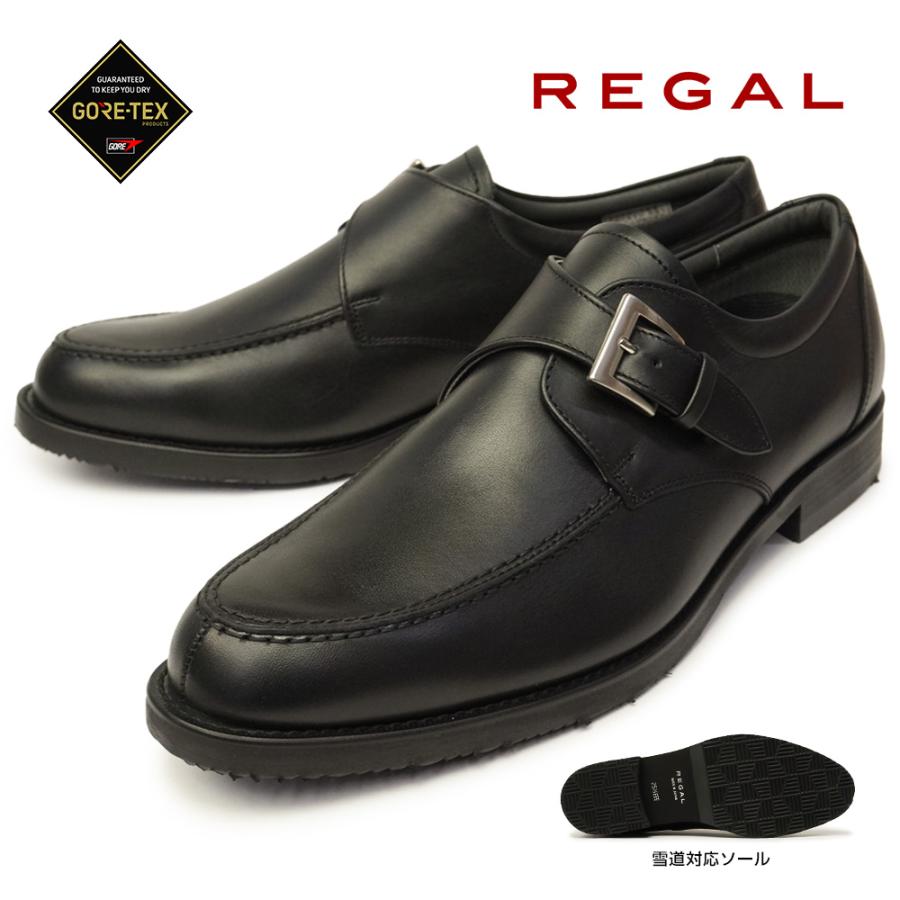 REGAL（リーガル） 靴 メンズ 防水 34NRBC4 雪道対応 モンクストラップ