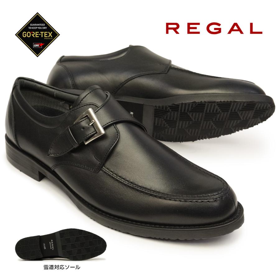 REGAL（リーガル） 靴 メンズ 防水 34NRBC4 雪道対応 モンクストラップ