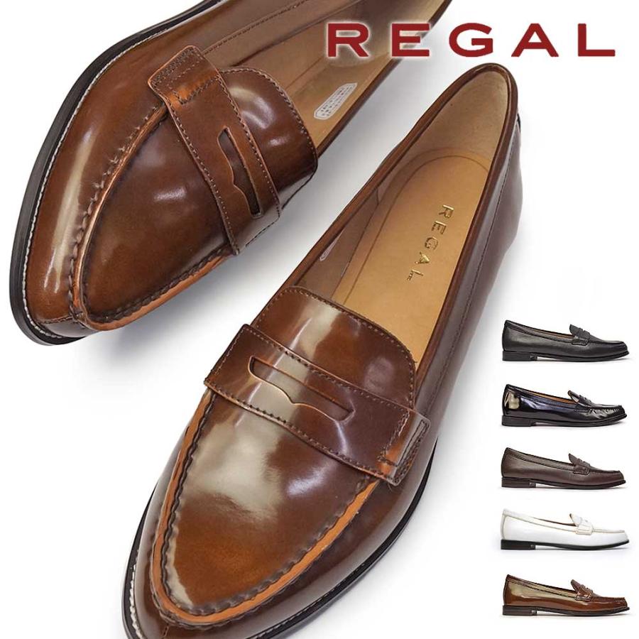 リーガル 靴 レディース コインローファー F11n 本革 パンプス フラット 通勤 レザー マイスキップ 通販 Paypayモール