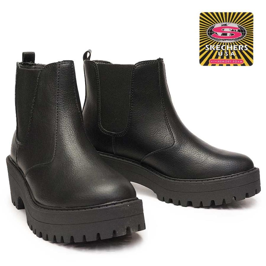 SKECHERS（スケッチャーズ） サイドゴアブーツ 厚底 167288 レディース