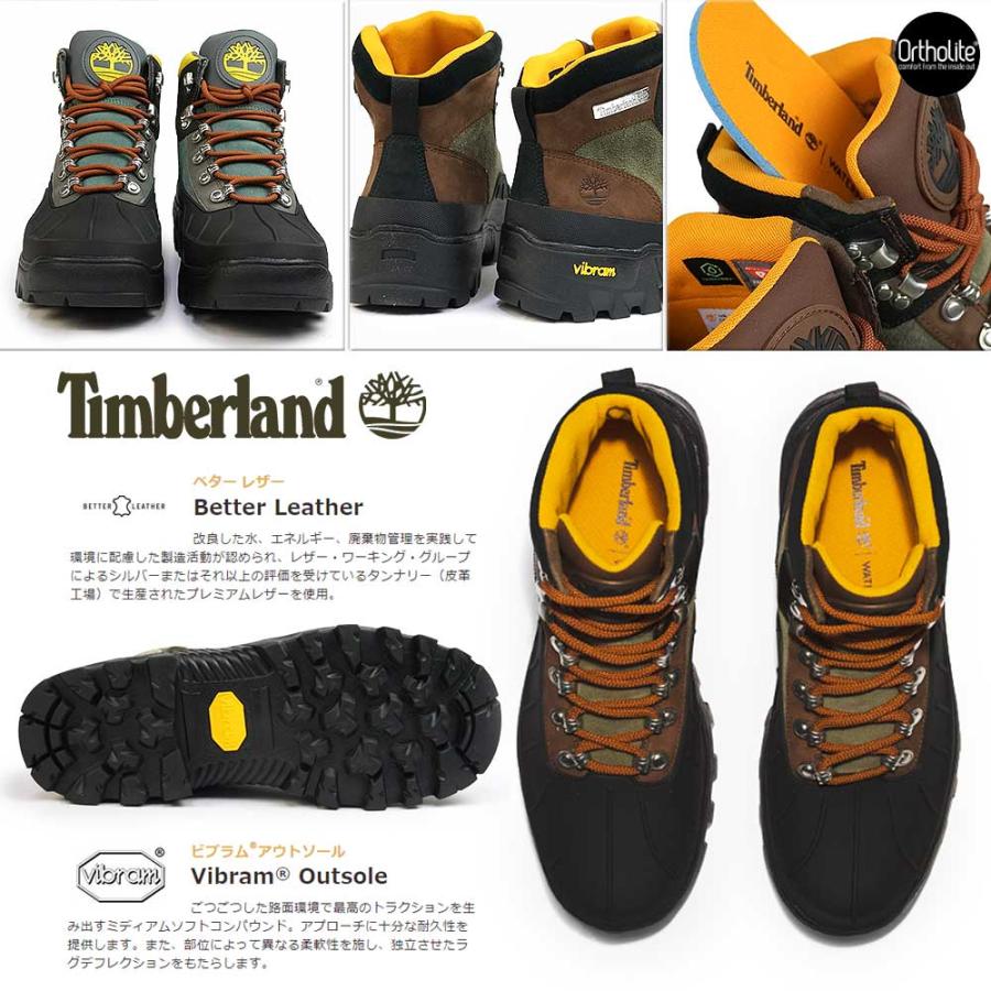 Timberland ティンバーランド 防水 ビブラム ユーロハイカー WP