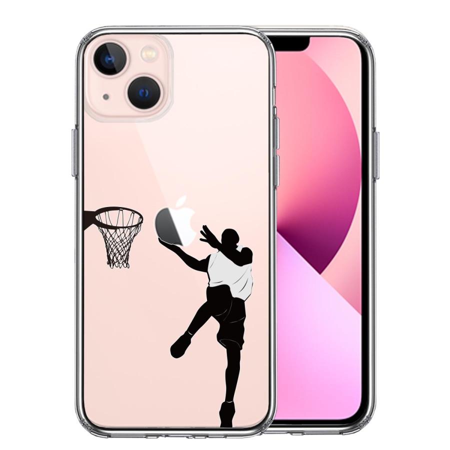 iPhone13pro iPhone13  アイフォン ハイブリッド スマホ ケース バスケットボール レイアップシュート｜mysma｜03