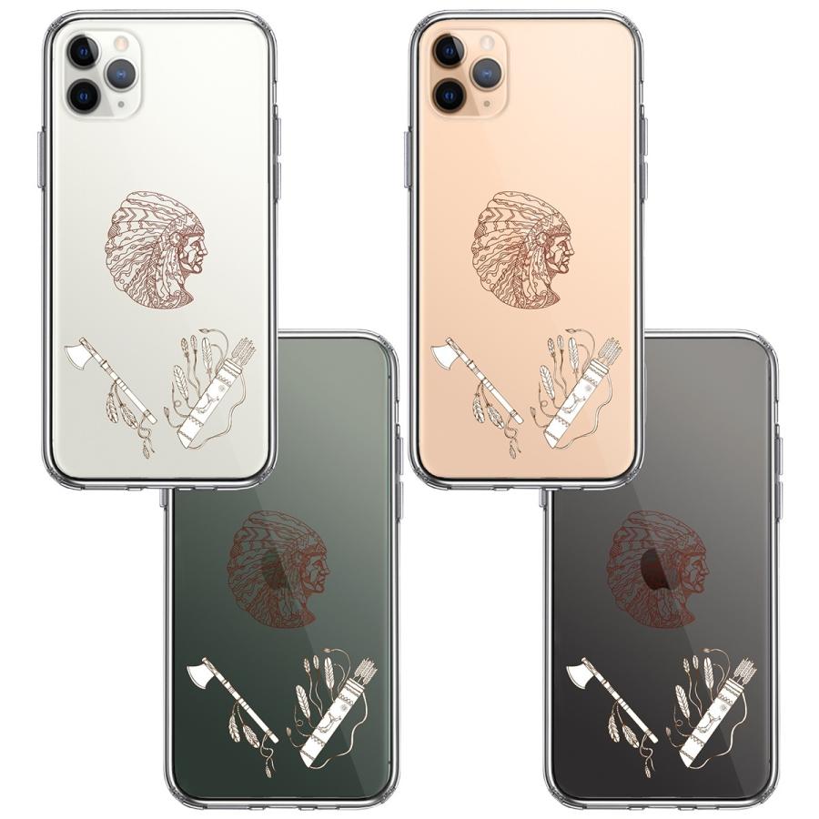 Iphone11 Iphone11pro Iphone11pro Max 側面ソフト 背面ハード ハイブリッド クリア 透明 ケース カバー ネイティブ アメリカン インディアン柄 ip11p Cuvery Pro Shop 通販 Yahoo ショッピング