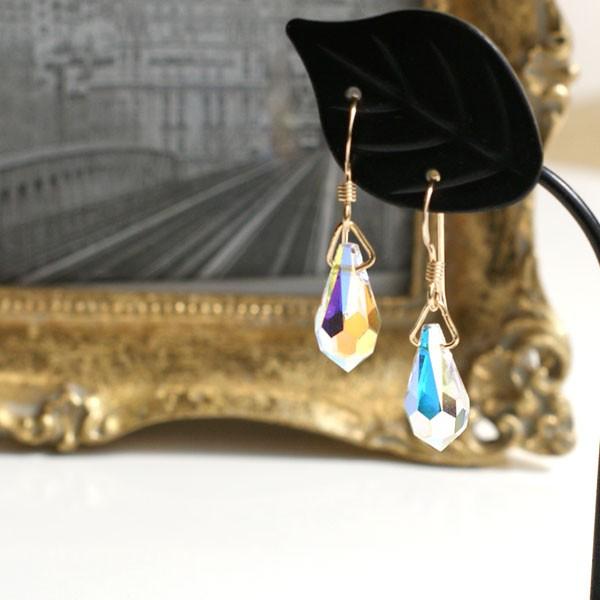 【新品】スワロフスキー SWAROVSKI ピアス シンプル SWAROVSKI スワロフスキー ピアス レディース シンプル ドロップ