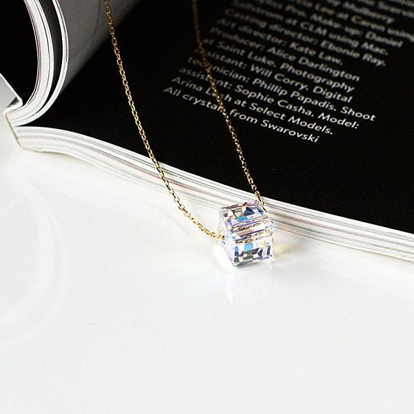 スワロフスキー ネックレス スクエア SWAROVSKI ペンダント スワロフスキー ネックレス スクエア SWAROVSKI ペンダント