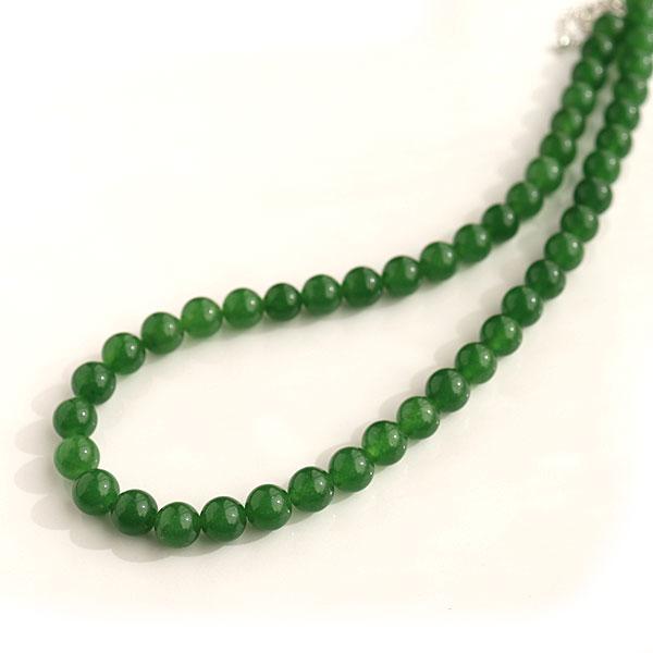 天然石 ネックレス 台湾翡翠 8mm ジェイド ひすい 緑 グリーン 天然石 ネックレス 台湾翡翠 8mm ジェイド ひすい 緑 グリーン