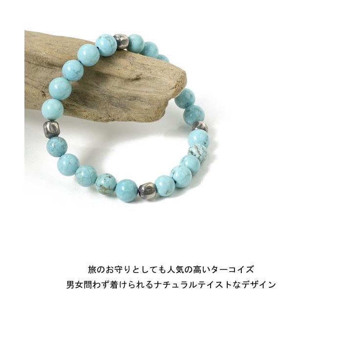 ターコイズブレスレット ターコイズブレスレット 数珠ブレスレット クロスブレスレット 十字架
