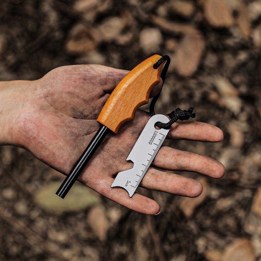 ファイヤースターター 火打ち石 火起こし 焚き火 焚火 キャンプ