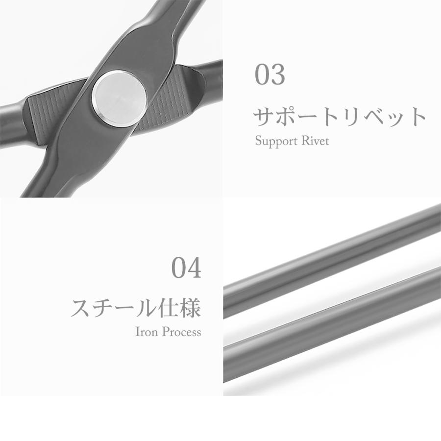 火ばさみ キャンプ 薪バサミ 炭バサミ ファイヤートング バーベキュー