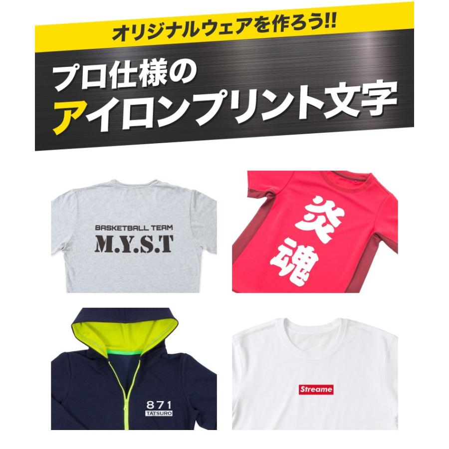 1文字からOK！20cmまで同価格！（15.5〜20cm）アイロンプリント