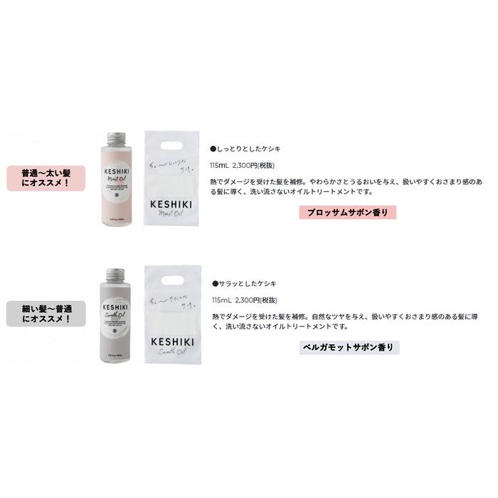KESHIKI ケシキ サラっとしたケシキ 115mL 洗い流さないトリートメント アンド・ナイン | ＆NINE | 01