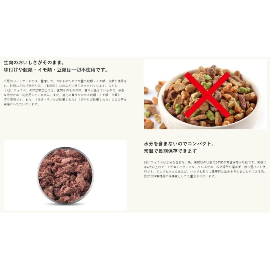 K9 ナチュラル K9Natural ビーフ・フィースト 500g×2個セット<br> 無