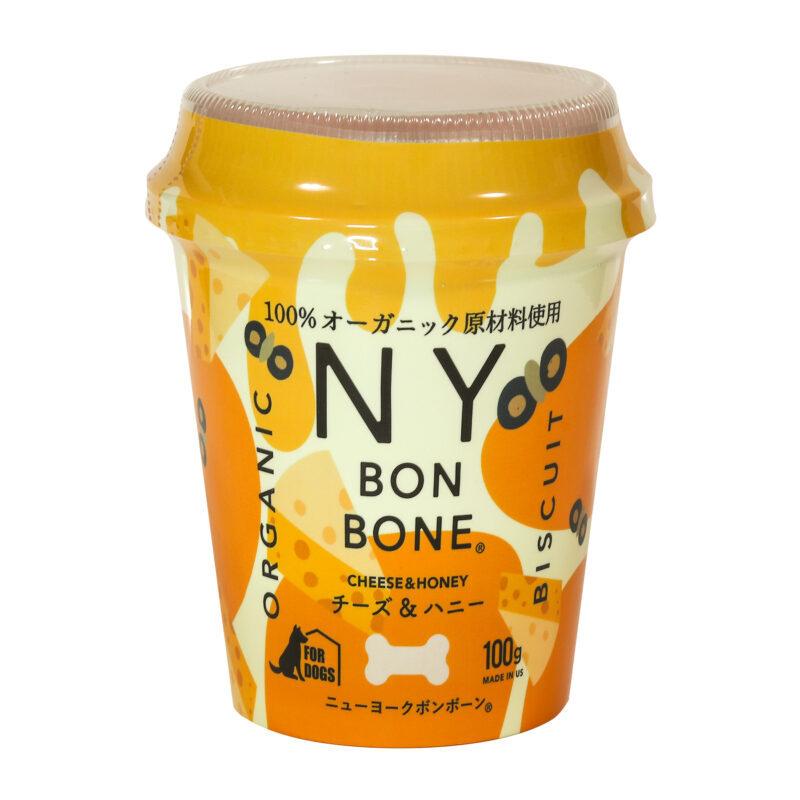 NY BON BONE ニューヨークボンボーン チーズ&ハニーカップ 100g ペットフード ドッグフード おやつ 犬用おやつ ご褒美｜mystyle-pet