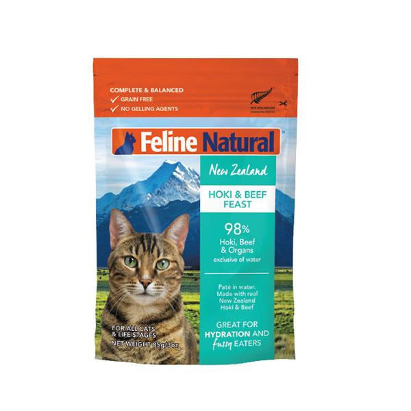 フィーラインナチュラル Feline Natural プレミアムパウチ ホキ（白身