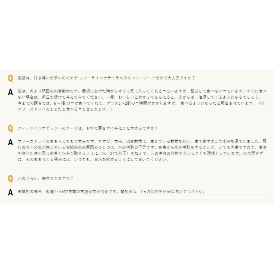 【5個セット】フィーラインナチュラル（猫用）チキン＆ラム フリーズドライ320gの画像