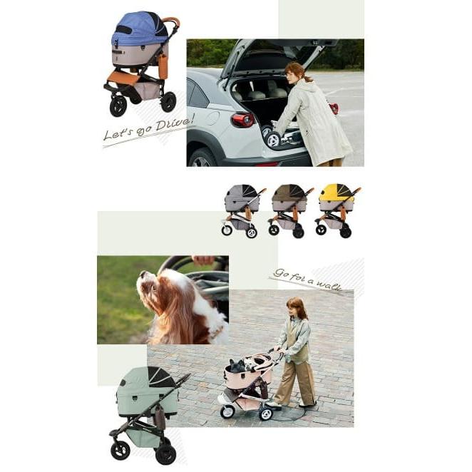 AIRBUGGY エアバギー エアーバギー ドーム3 ラージセット ナイルブルー