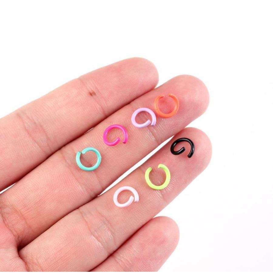 カラー丸環 接続金具 リング 副資材 基本パーツ アクセサリー パーツ