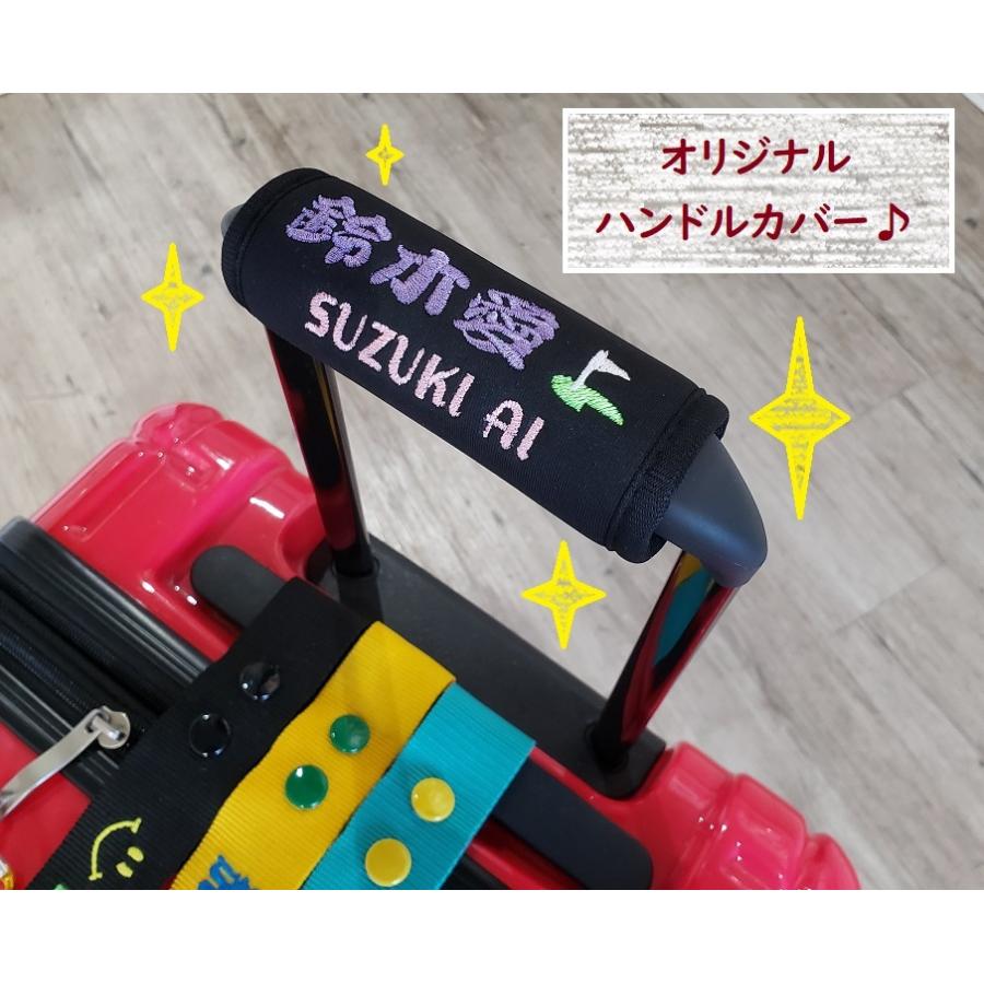 my tag ハンドルカバー ネームプレート 刺繍 名入れ ゴルフバッグ 持ち