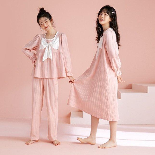 2タイプ ルームウェア 部屋着 パジャマ セットアップ ワンピース かわいい キュート ガーリー ピンク 大人女子 大人かわいい リラックス 楽ちん おうちスタイル Dxulwdk4yg Cic Com My