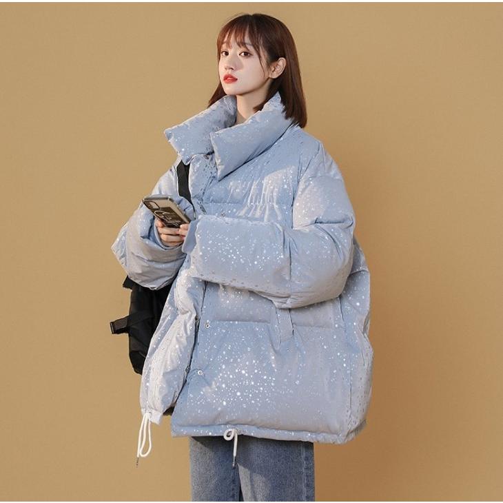 ４カラー アウター ダウンジャケット 光沢 ダウン ジャケット 大人可愛い きれいめ シンプル カジュアル おしゃれ お洒落 かっこいい 大人女子 こなれ感 クール 史上一番安い