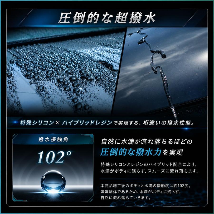 ガラスコーティング剤 車  メンテナンス 撥水 プライムホリック ガラス系 ボディコーティング  クリスタルスライダー |  | 03