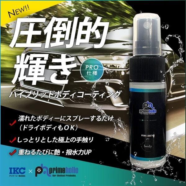 ガラスコーティング 車 ガラス 系 コーティング 剤 メンテナンス剤 プライムホリック ボディコーティング 30ml｜myths-store