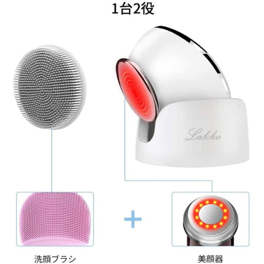 母の日 ギフト 美顔器 電動 洗顔ブラシ 超音波 洗顔機 毛穴洗顔器 温熱