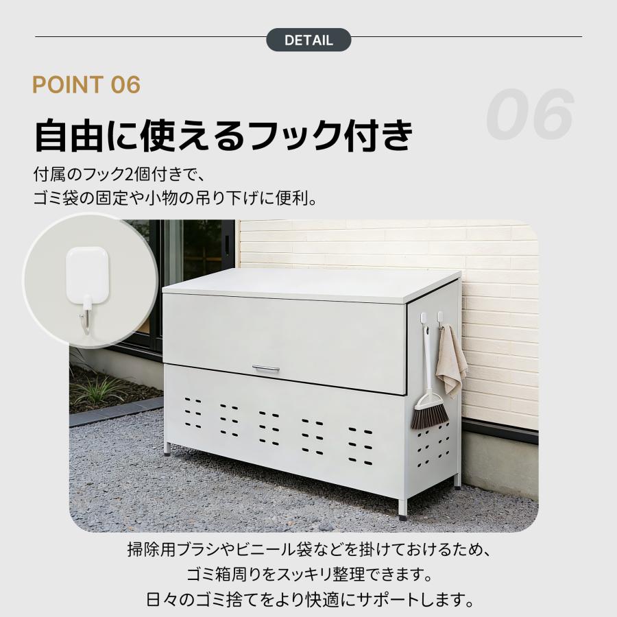 ゴミ収納庫 屋外 大型 ゴミ箱 308L 大容量 物置 屋外収納庫 防鳥