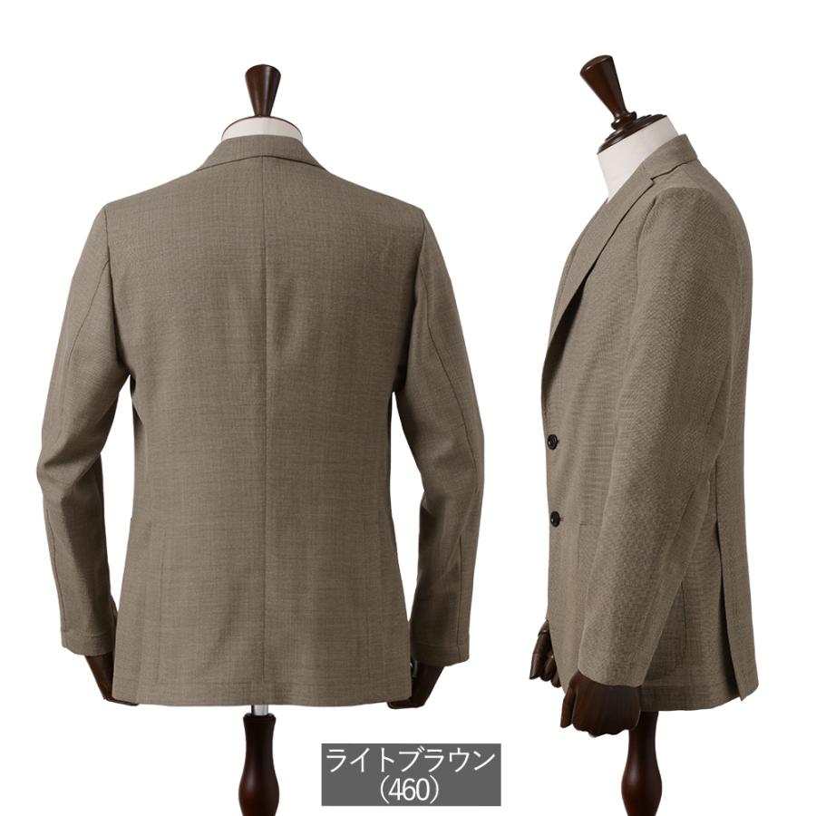 ボリオリ 春夏秋 ウールホップサック エンプティ ジャケット 91302I-SA0534 国内正規品 EMPTY JACKET BOGLIOLIの画像