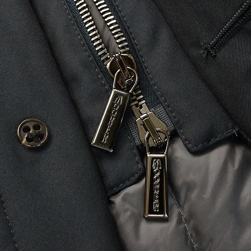 【最終値下げ】MOORER ムーレー　VERMONT ADS 室内試着のみ VERMONT-ADS（DARKBLU）：イタリアで生まれた、ラグジュアリ コート