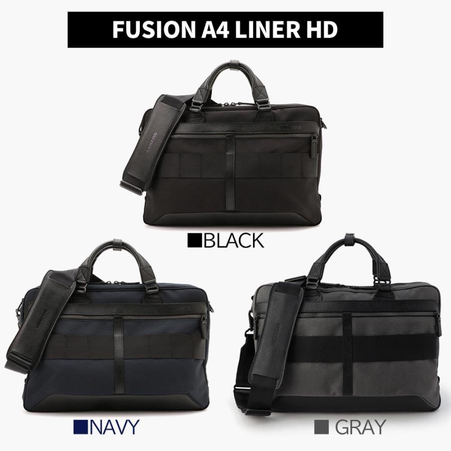 【P10倍】 ブリーフィング  ブリーフケース ビジネス メンズ FUSION A4 LINER HD BRM191B16 ブラック ネイビー グレー 国内正規品 BRIEFINGの画像