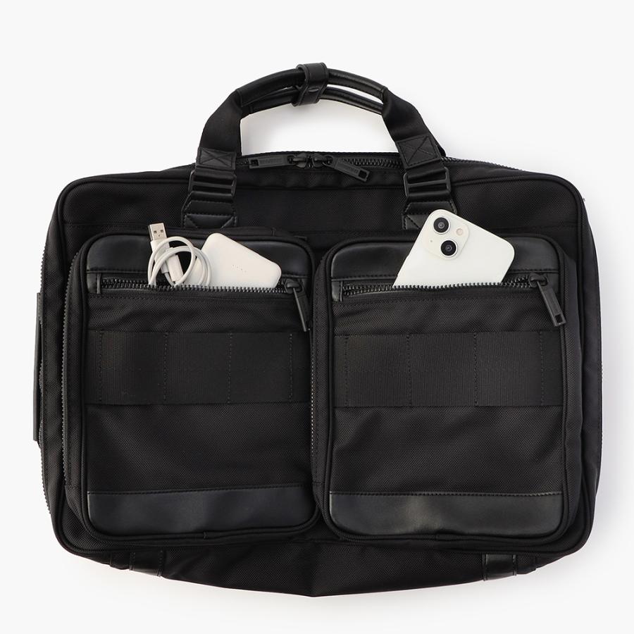 【P10倍】ブリーフィング ブラックライン 2WAYバッグ ブリーフケース バックパック  BLACK LINE TRINITY COMP BRA233P53 ブラック 日本製 国内正規品 BRIEFINGの画像