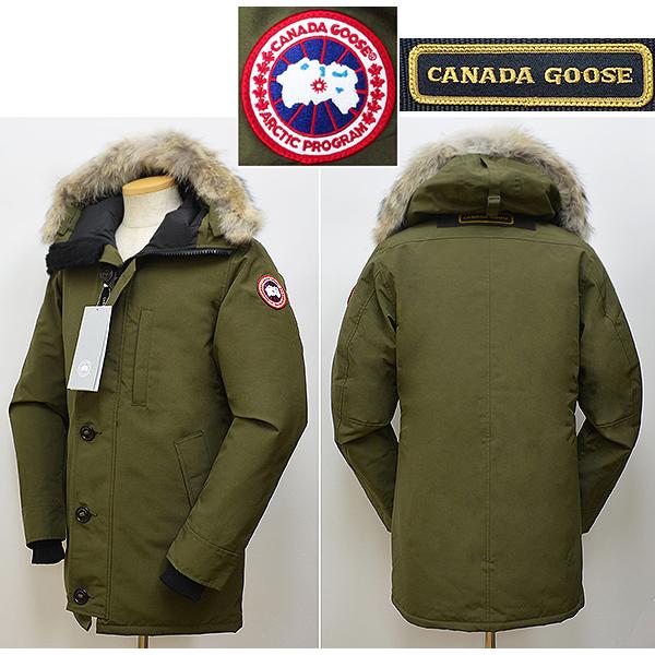 カナダグース ジャスパーパーカ 3438JM 国内正規品 ダウンジャケット ミリタリーグリーン メンズ CANADA GOOSEの画像