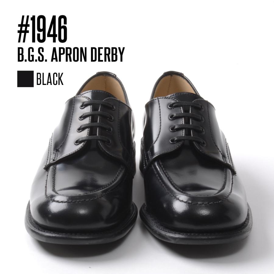 SANDER B.G.S. DERBY BOOT UK/６H ノベルティ付 SANDERS サンダース | B.G.S. DERBY BOOT Col : BLACK (B.G.S.