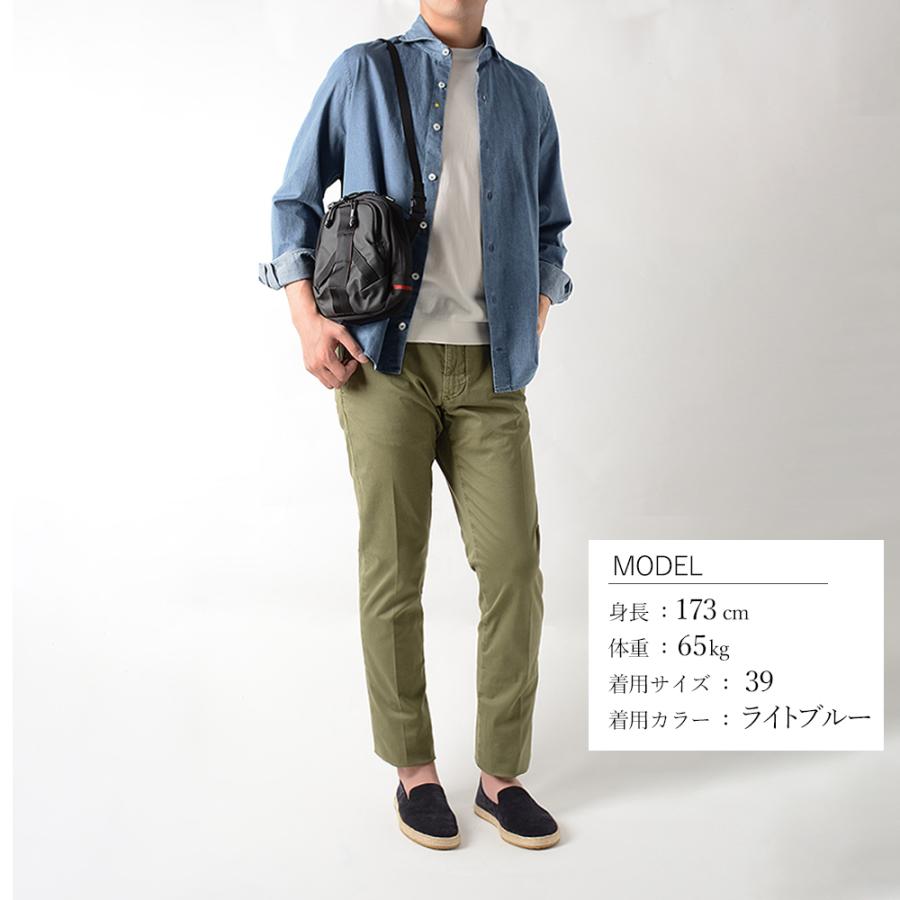 GIANNETTO（ジャンネット） 通年 デニムシャツ ヴィンチフィット