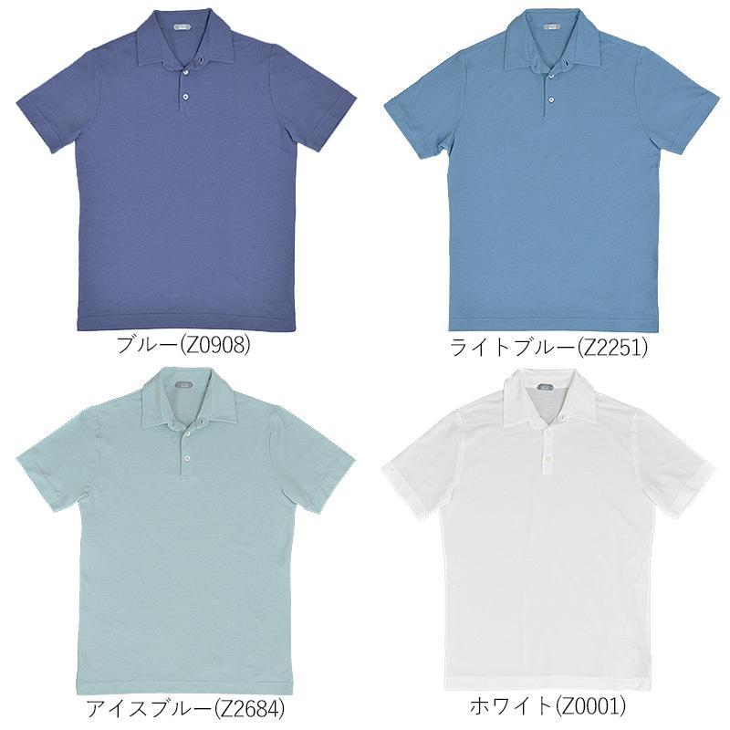 ZANONE ザノーネ 春夏 24ss アイスコットン ポロシャツ 接触冷感 ZANONE ザノーネ 春夏 24ss アイスコットン ポロシャツ 接触冷感