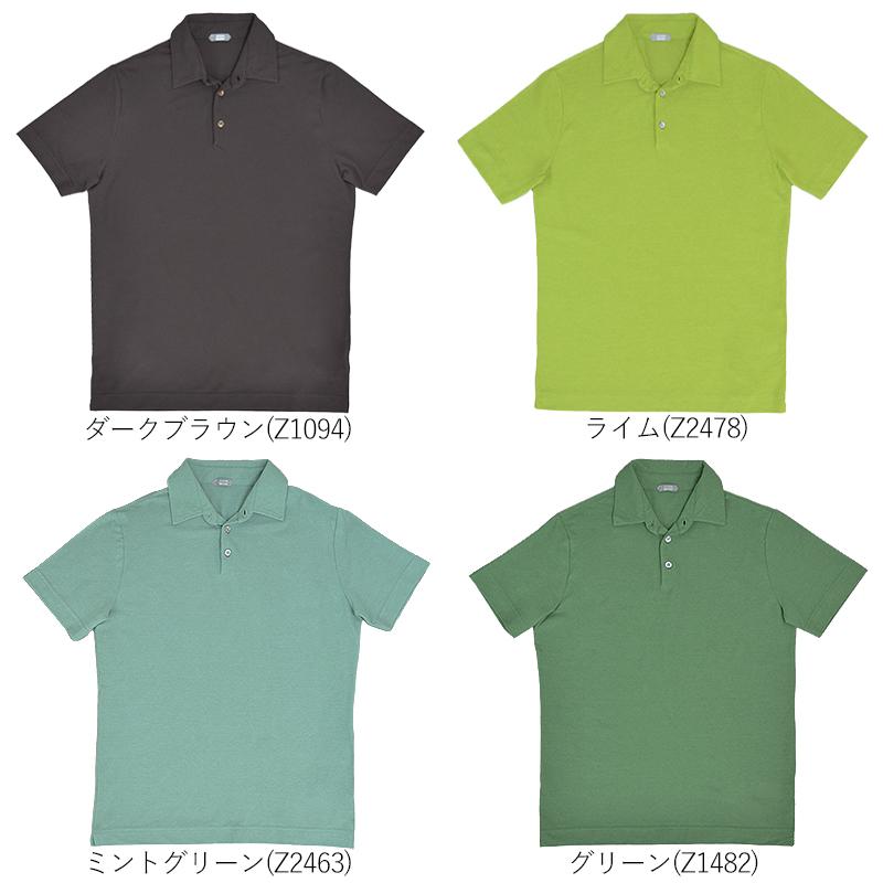 ZANONE ザノーネ 春夏 24ss アイスコットン ポロシャツ 接触冷感 ZANONE ザノーネ 春夏 24ss アイスコットン ポロシャツ 接触冷感
