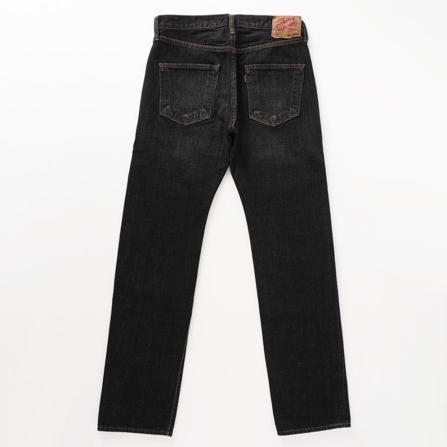 Denime（ドゥニーム） 66モデル USED加工 ブラックジーンズ DP15-017
