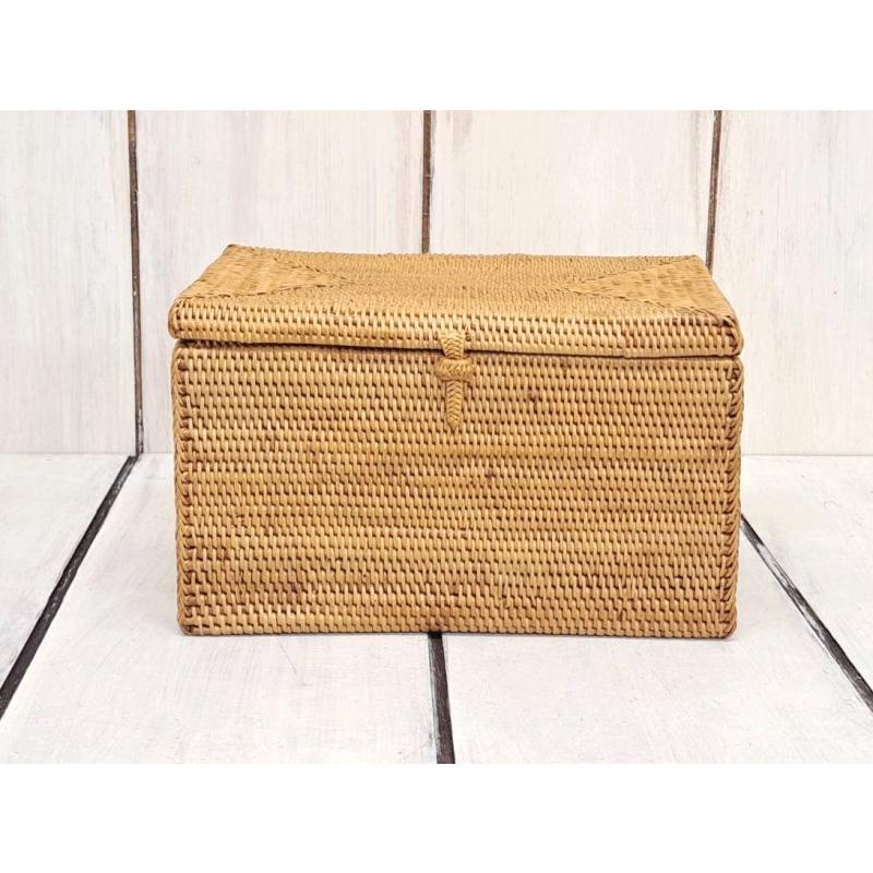 アタ製　ボックス型バスケット　化粧箱 5f6d02cdb9005d284fce96e9518e49